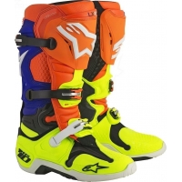 Botas alpinestars tech 10 laranja 2018