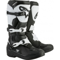 Botas alpinestars tech 3 preto/branco 2018