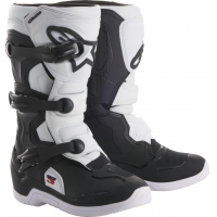 Botas alpinestars tech 3s crianÇa preto/branco 2018