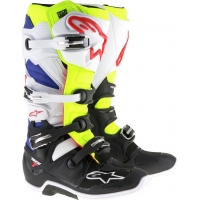 Botas alpinestars tech 7 branco/ama. 2018