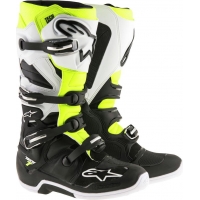 Botas alpinestars tech 7 preto/ama. 2018