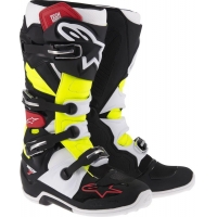 Botas alpinestars tech 7 preto/verm. 2018