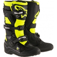 Botas alpinestars tech 7s crianÇa preto/ama. 2018