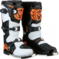 Botas moose racing m1.3 s18 mx lar./branco 2018