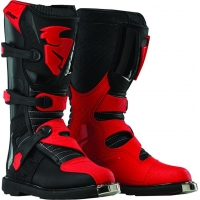 Botas thor blitz preto/vermelho