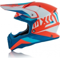 Capacete acerbis impact 3.0 branco/azul 2018