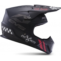 Capacete evs t5 fury preto matte