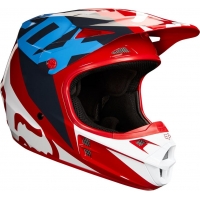 Capacete fox v1 race vermelho