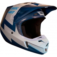 Capacete fox v2 mastar azul 2018