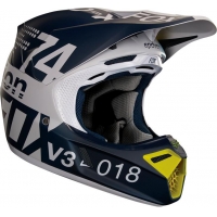 Capacete fox v3 draftr cinzento 2018