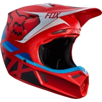 Capacete fox v3 seca vermelho