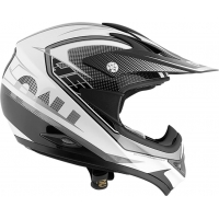 Capacete nau mx raid preto/cinzento