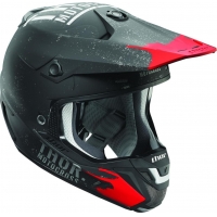 Capacete thor verge objectiv preto/cinzento