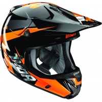 Capacete thor verge rebound laranja/preto