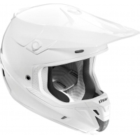 Capacete thor verge solid branco mate