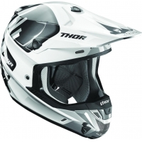 Capacete thor verge vortechs branco/cinzento