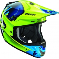 Capacete thor verge vortechs verde/azul