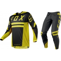 Conj. calÇa/camisola fox flexair preest amarelo 2018