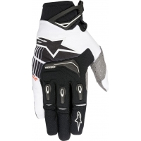 Luvas alpinestars techstar preto/branco 2018