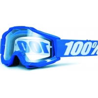 Óculos 100% accuri reflex blue otg lente transparente