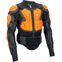 Peitoral fox titan sport preto/laranja 2018