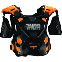 Peitoral thor guardian crianÇa preto/laranja