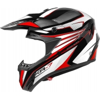 Capacete cms xr7 raptor vermelho/branco 2017