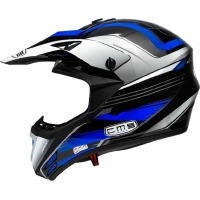 Capacete cms xr7 shield azul 2017