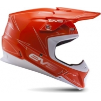 Capacete evs t5 pinner laranja/white