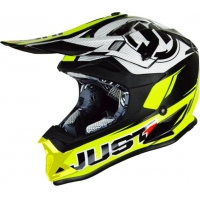 Capacete just1 j32 pro rave neon amarelo/preto