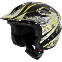 Capacete nau overnet n400 preto/ama.