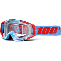 Óculos 100% racecraft bobora lente transparente