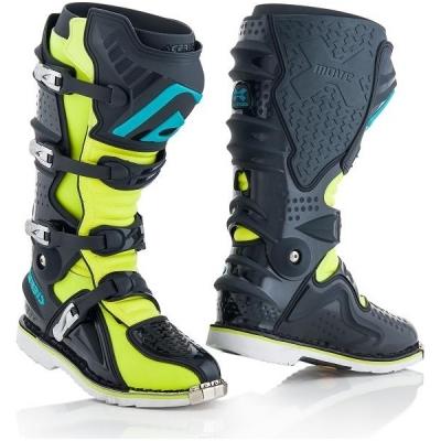 Botas acerbis x-move 2.0 amarelo/cinzento 2018