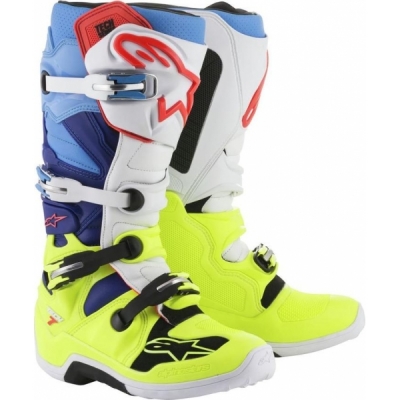 Botas alpinestars tech 7 ama./azul 2018