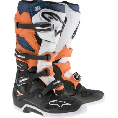 Botas alpinestars tech 7 preto/lar. 2018