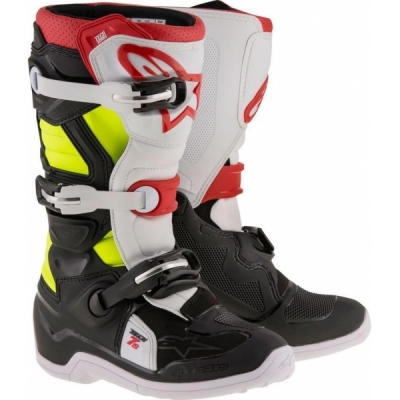 Botas alpinestars tech 7s crianÇa preto/verm. 2018