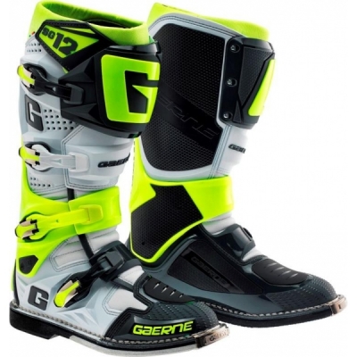 Botas gaerne mx sg 12 cinzento/ama. fluor