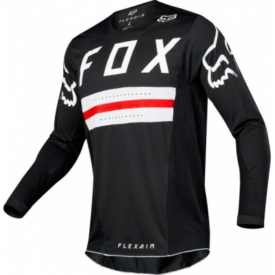 Camisola fox flexair preest preto/verm. 2018