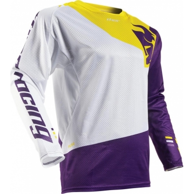 Camisola thor fuse air pinin branco/roxo