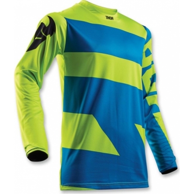 Camisola thor pulse level electric azul/ver. flu. 2018