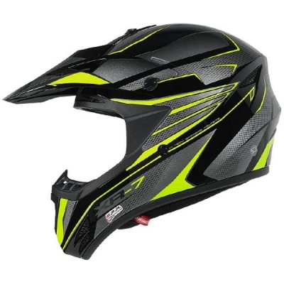 Capacete cms xr7 raptor amarelo fluor 2017