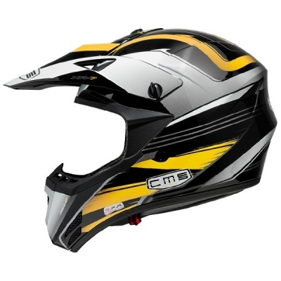 Capacete cms xr7 shield amarelo 2017