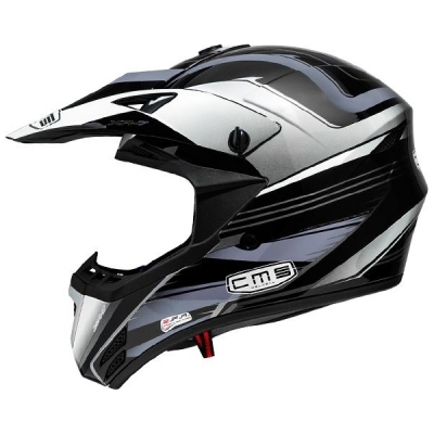 Capacete cms xr7 shield cinzento 2017