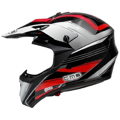 Capacete cms xr7 shield vermelho 2017