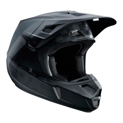 Capacete fox v2 rohr preto/cinzento