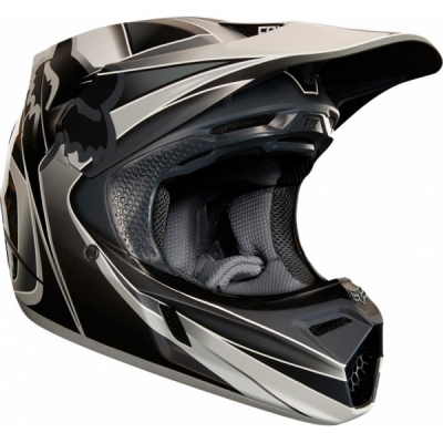 Capacete fox v3 kustum cinzento 2018