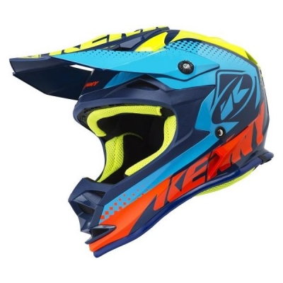 Capacete kenny performance crianÇa azul/ama./verm. 2018