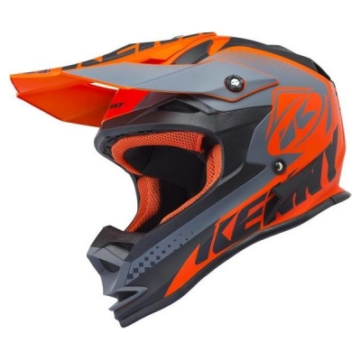 Capacete kenny performance crianÇa cinz. matte/laranja 2018