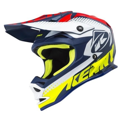 Capacete kenny performance azul/verm. 2018