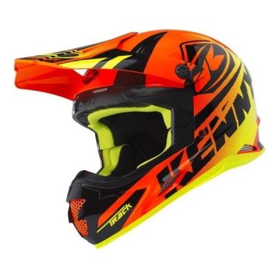 Capacete kenny track laranja fluor 2018